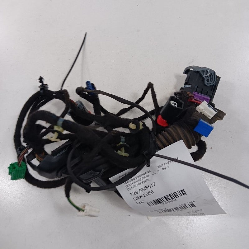 Jeep Cherokee Door Harness Wire Wiring Right Passenger Front  2015 2016 2017