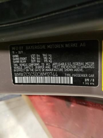 54107289204 Sun Roof Glass Window Rear Back Fits 08-14 CLUBMAN