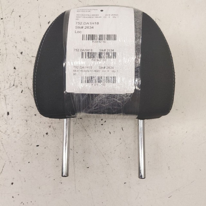 Nissan Versa Note Seat Headrest Rear Back Seat Head Rest  2019 2018 20