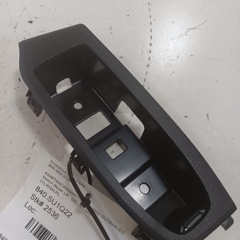 Outback Legacy Window Switch Bezel Left Rear 2025 2024 2023 2022 2021 