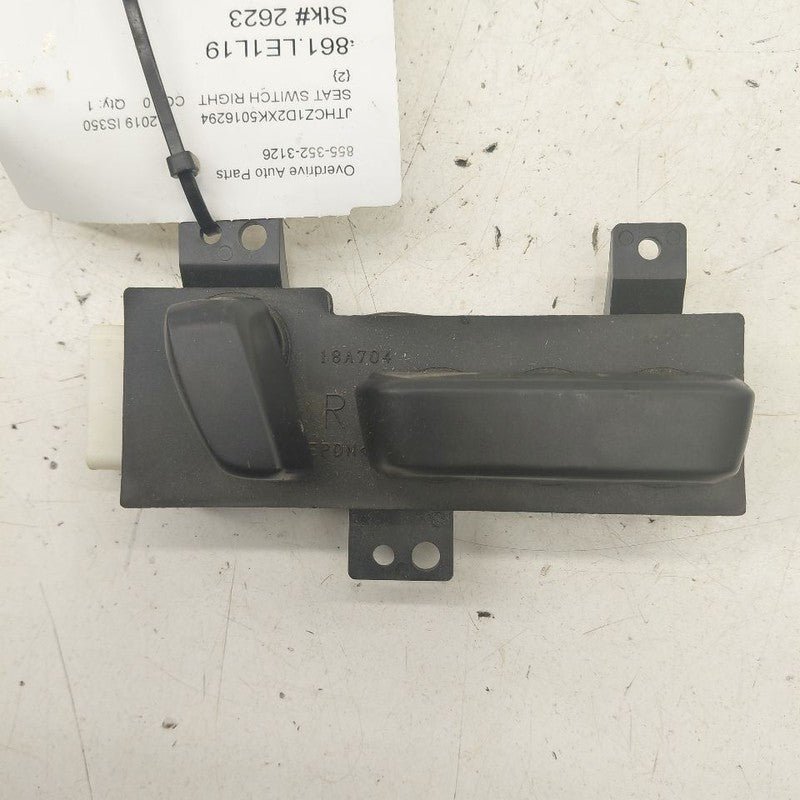 Lexus IS350 Seat Switch Right Passenger Power Seat Control  2020 2019 