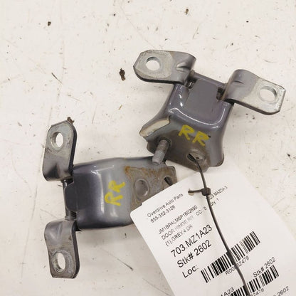 Mazda 3 Door Hinge Set Right Rear Passenger  2023 2022 2021