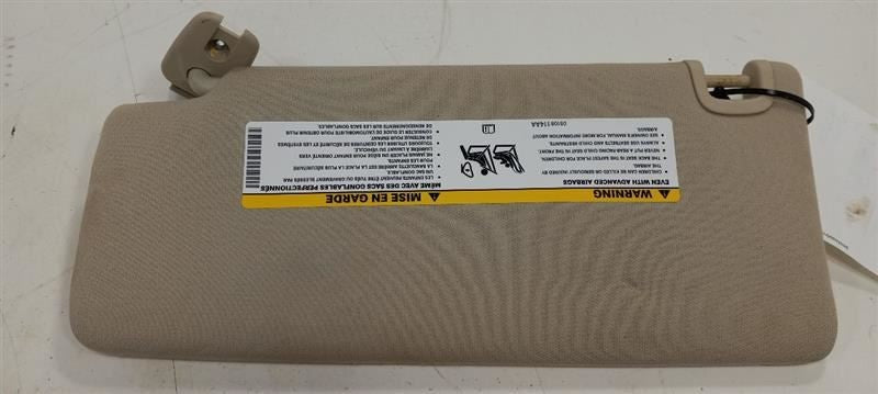 Passenger Right Sun Visor Shade Sedan Without Sunroof Fits 16-17 200  