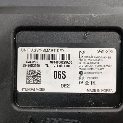 Security Smartkey Control Module 19-21 Hyundai Tucson OEM