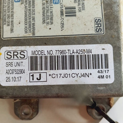 Restraint Control Module ID 77960TLAA24 Fits 17-18 Honda CR-V