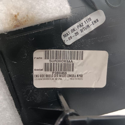 Jeep Compass Passenger Right Side Center Console Trim {5UR36DX9AA} 202