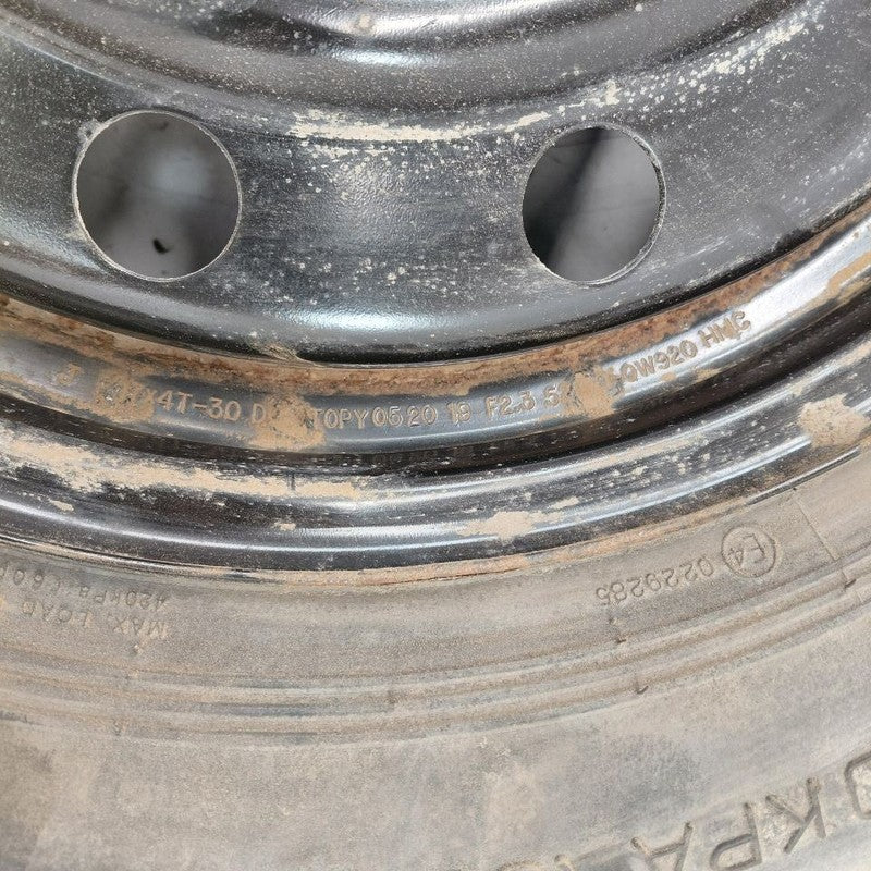 Wheel 17x4 Steel Compact Spare Rim and Tire Fits 07-20 Hyundai Santa F