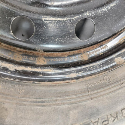 Wheel 17x4 Steel Compact Spare Rim and Tire Fits 07-20 Hyundai Santa F