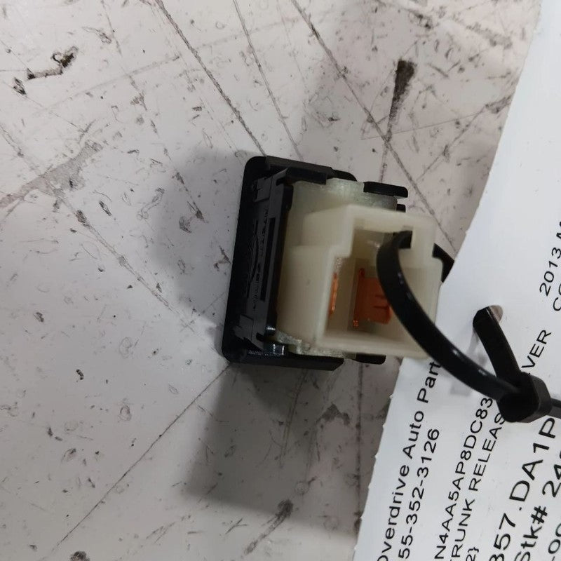 Nissan Maxima Trunk Latch Release Handle Lever Switch 2014 2013 2012 2