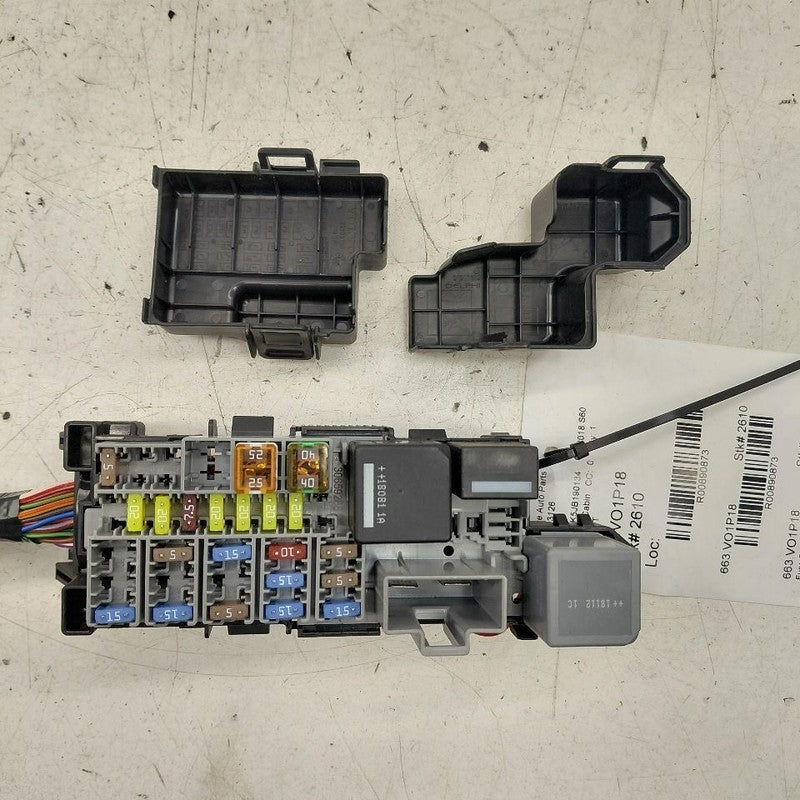 Volvo S60 Front Cabin Fuse Box Interior 2018 2017 2016