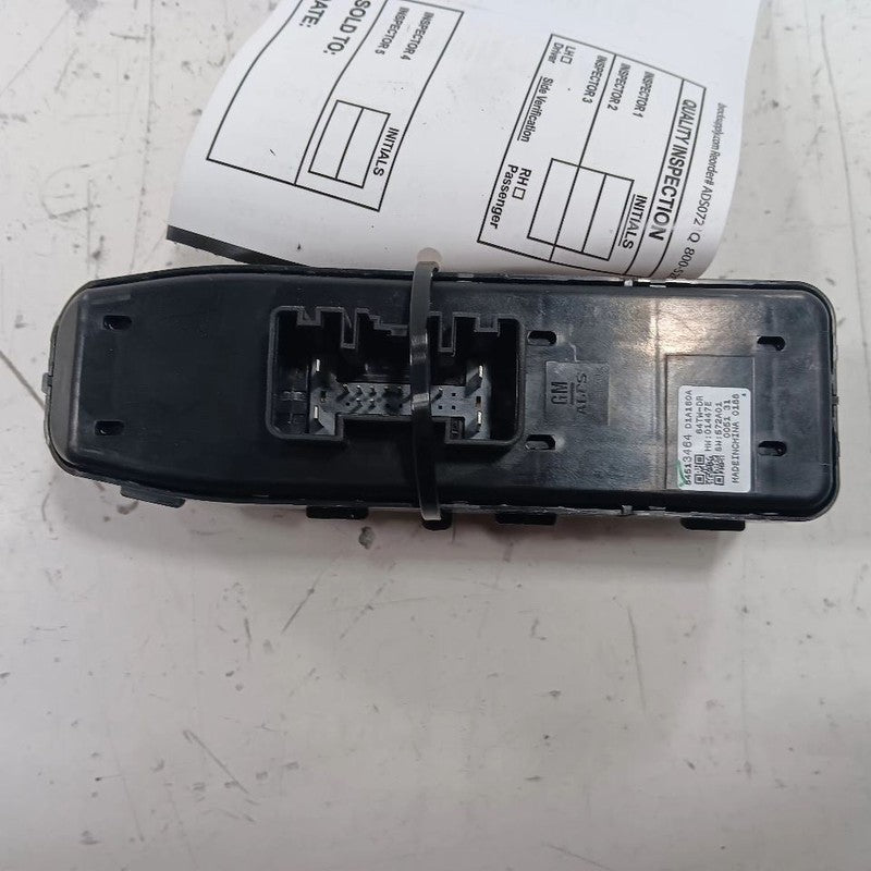 Driver Left Front Door Switch Mirror And Window Fits 16-20 Chevy Malib