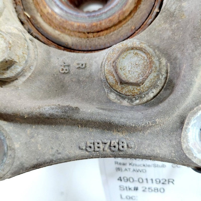 Passenger Right Rear Knuckle Stub Bearing Hub Fits 15-24 Ford Edge OEM