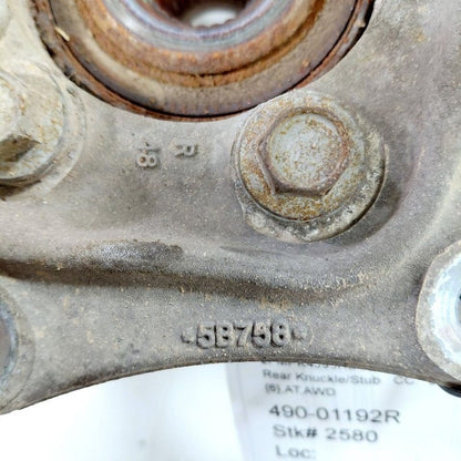 Passenger Right Rear Knuckle Stub Bearing Hub Fits 15-24 Ford Edge OEM