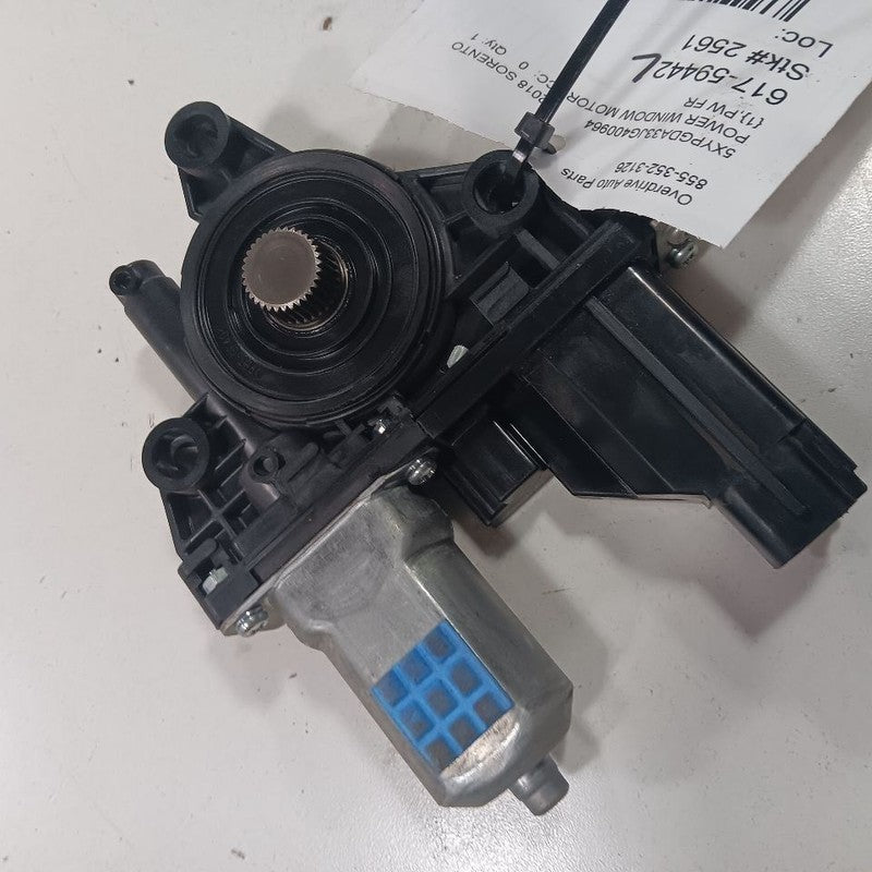 Driver Left Front Power Window Motor Thru 06/03/18 Fits 16-19 Kia Sore