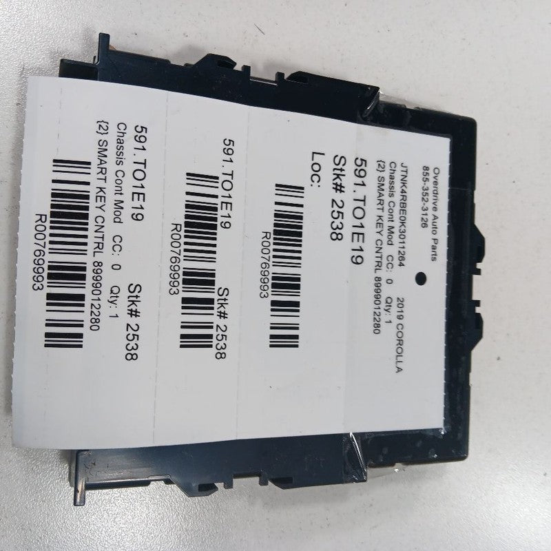 Toyota Corolla Smart Key Control Module {8999012280} 2019 2020 2021