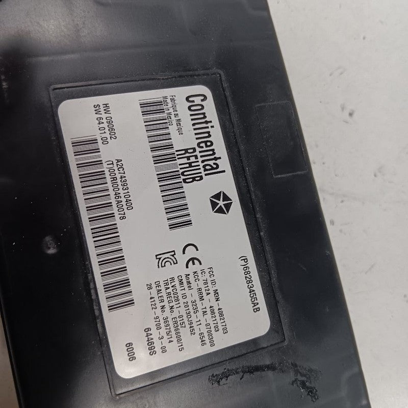 Theft-locking Control Module ID 68283455 Fits 16 Dodge Challenger OEM