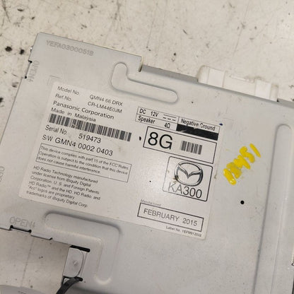 Audio Equipment Radio Satellite Tuner {GMN466DRX} Fits 16-17 Mazda