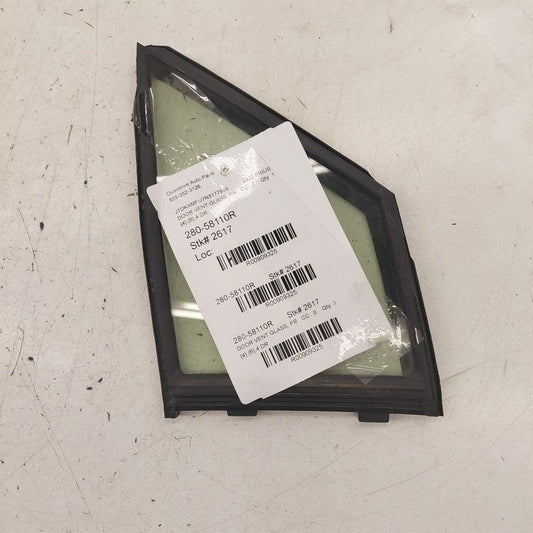 Passenger Right Front Door Vent Glass Tempered Window 16-22 Toyota Pri