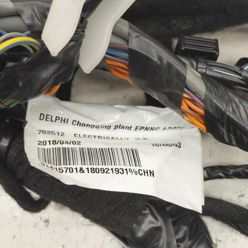 Volvo S60 Dash Wire Wiring Harness  2018 2017 2016