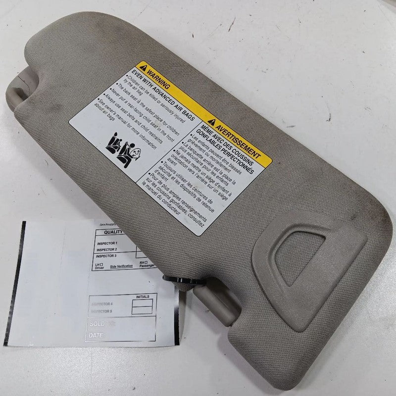 Driver Left Sun Visor Illuminated Fits 14-22 INFINITI Q50 OEM