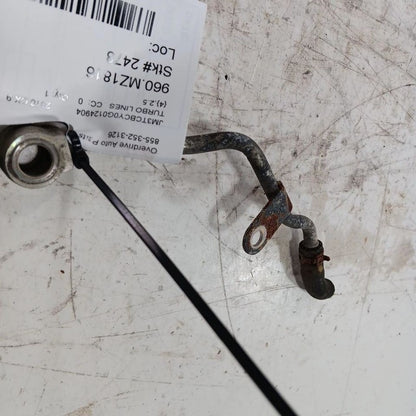 Mazda CX-9 Super Turbo Charger Oil Line Hose Tube  2.5 2016 2017 2018 