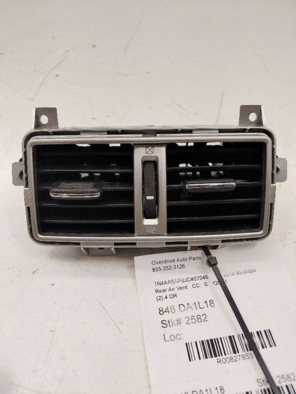 Nissan Maxima Heat Heater AC Air Vent Rear Back  2018 2017 2016 OEM
