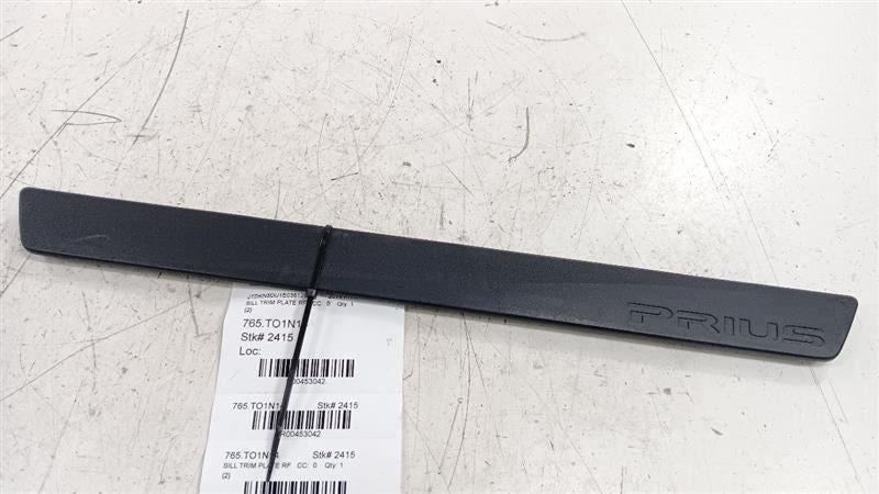 Toyota Prius Sill Trim Plate Door Jam Threshold Right Passenger Front 