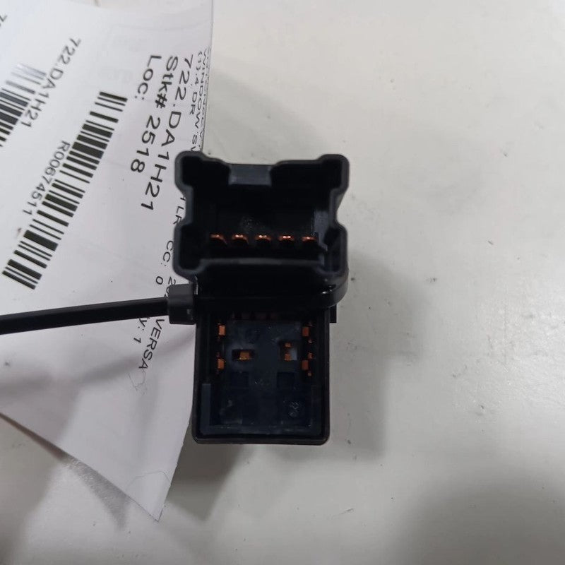 Nissan Versa Window Switch Power Left Rear  2023 2022 2021 2020