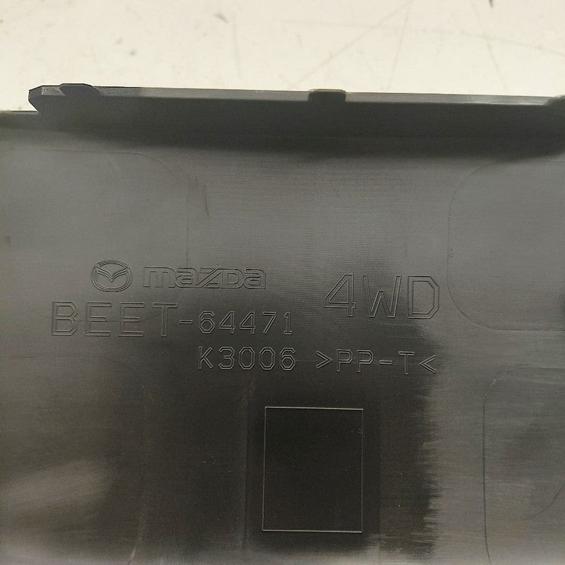 Mazda 3 Center Console Rear End Cap Trim Cover  2023 2022 2021
