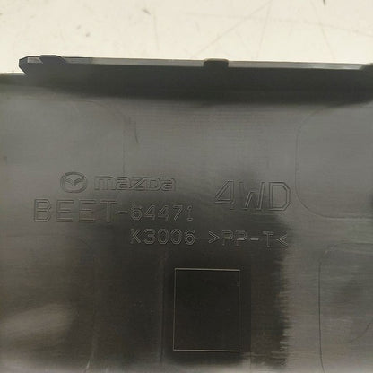 Mazda 3 Center Console Rear End Cap Trim Cover  2023 2022 2021