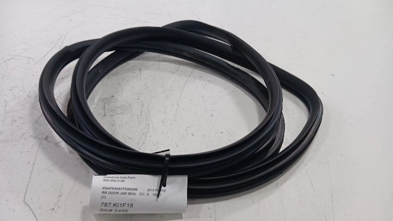 Kia Forte On Body Door Jamb Seal Rear Right Passenger Back  2014 2015 2016