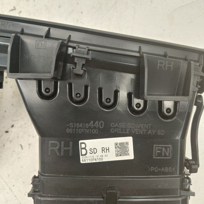 Subaru XV Crosstrek Dash Air Vent Right Passenger  2025 2024