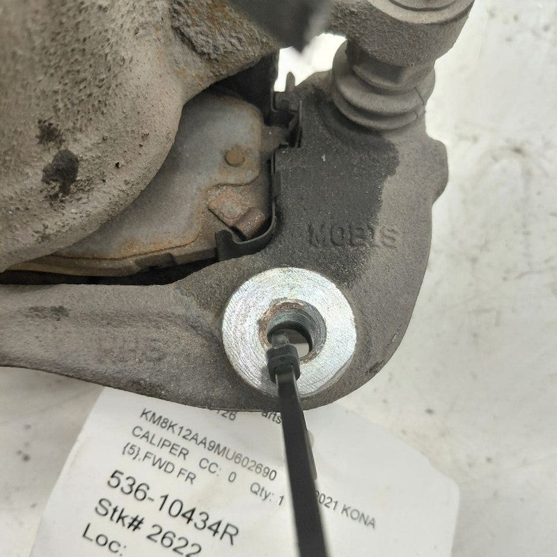 Passenger Right Front Brake Caliper FWD Naturally Aspirated 18-23 Hyun
