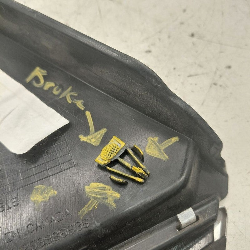 Chevy Volt Left Rear Quarter Panel Trim 2016 2017 2018 2019