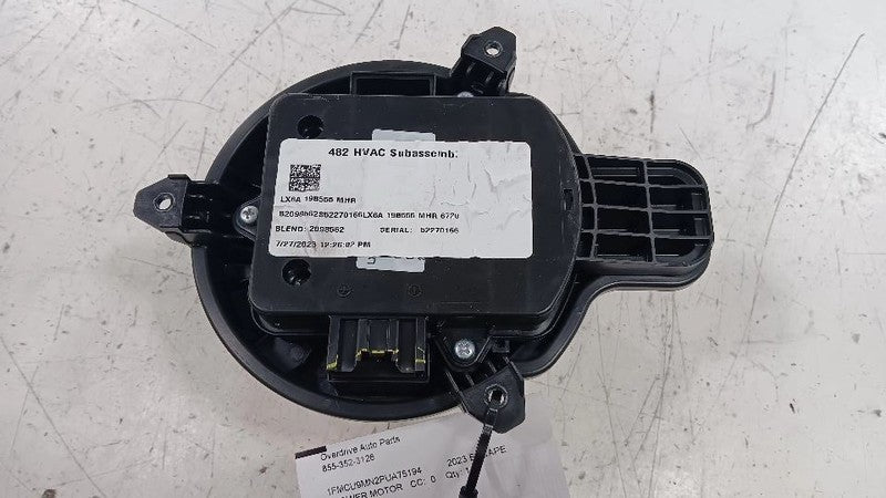 Blower Motor Fits 20 21 22 23 Ford Escape