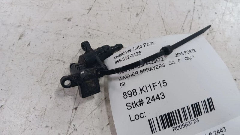 Kia Forte Windshield Wiper Washer Fluid Hood Sprayer Nozzles  2014 2015 2016 201