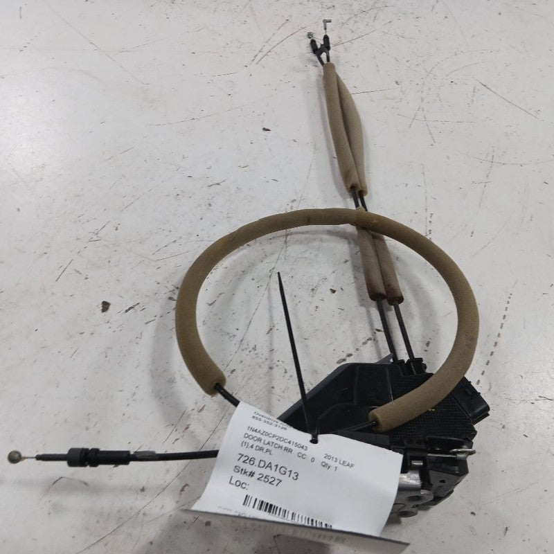 Nissan LEAF Door Latch Lock Right Passenger Rear  2013 2014 2015 2016 2017