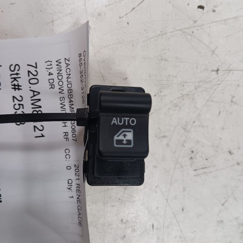 Jeep Renegade Power Window Switch Right Passenger Front 2023 2022 2021