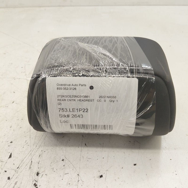 Lexus NX350 Center Middle Headrest Seat Head Rest Rear Back  2022 2023