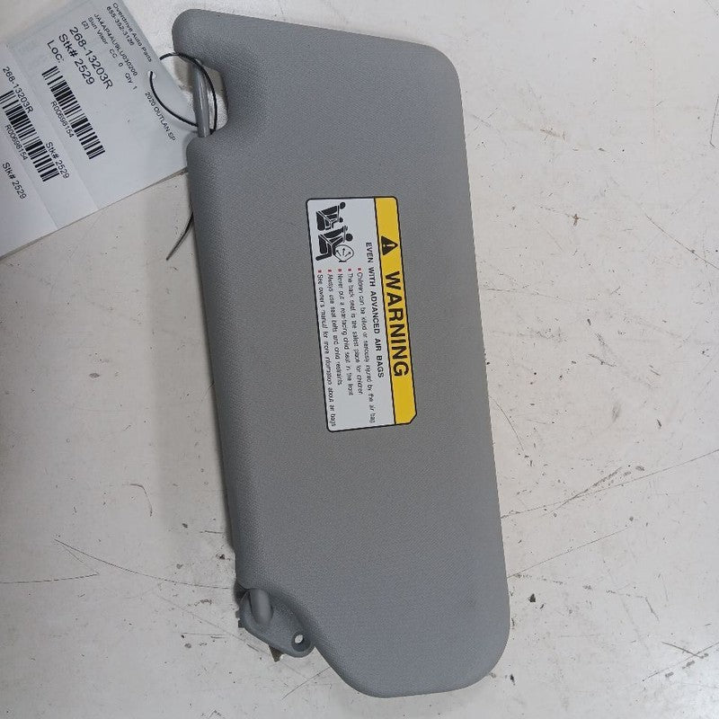 Passenger Right Sun Visor Shade With Illumination 20 Mitsubishi Outlan