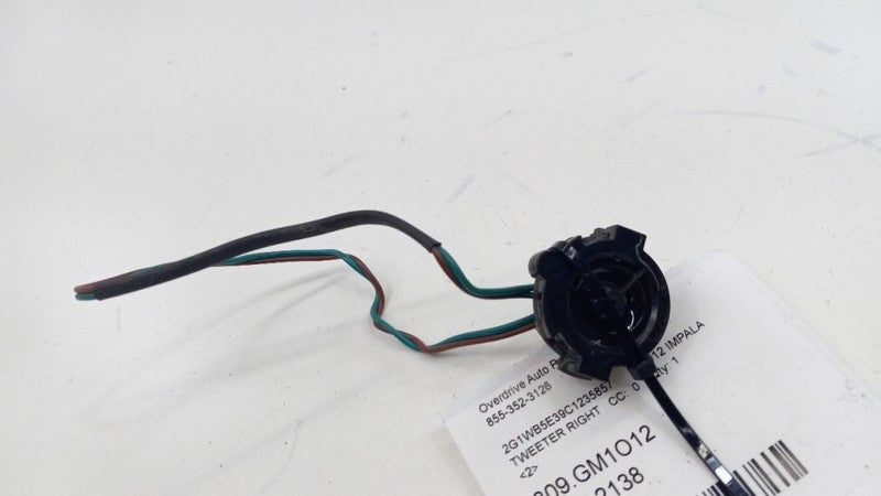 Impala  Tweeter Right Passenger Side Tweeter Speaker 2012 2013 2014 2015 2016