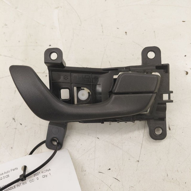 Hyundai Kona Door Handle Right Passenger Rear Interior Inside  2021 20