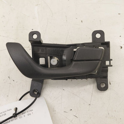 Hyundai Kona Door Handle Right Passenger Rear Interior Inside  2021 20