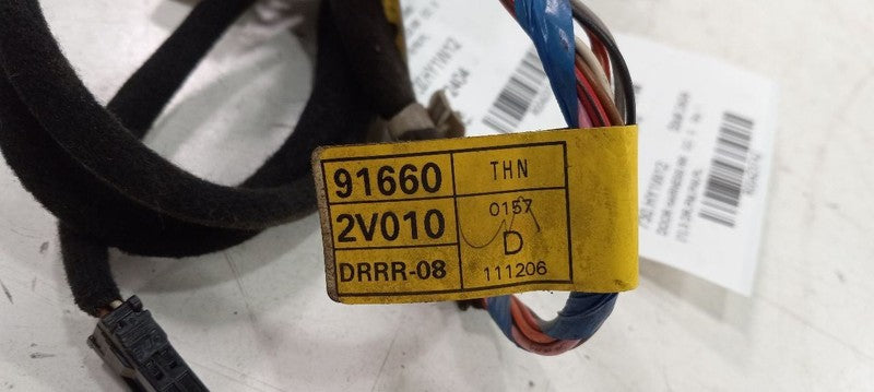 Hyundai Veloster Door Harness Wire Wiring Right Passenger Rear 2012 20