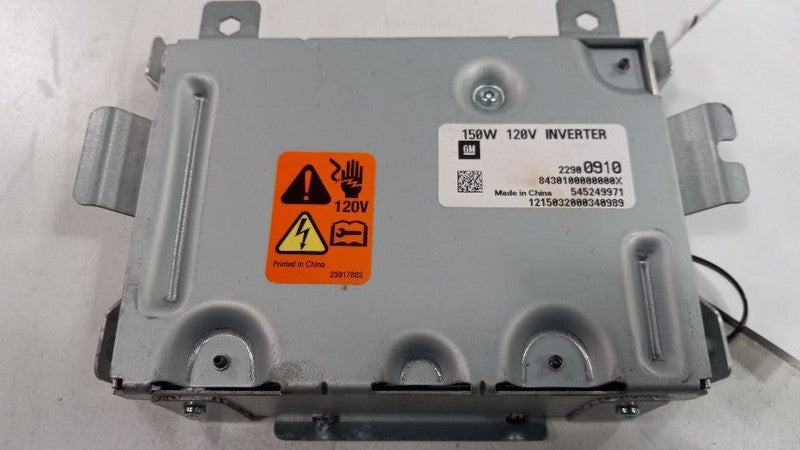 Inverter Charger Module Below Center Console Fits 14-16 LACROSSE