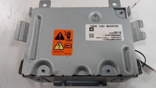 Inverter Charger Module Below Center Console Fits 14-16 LACROSSE