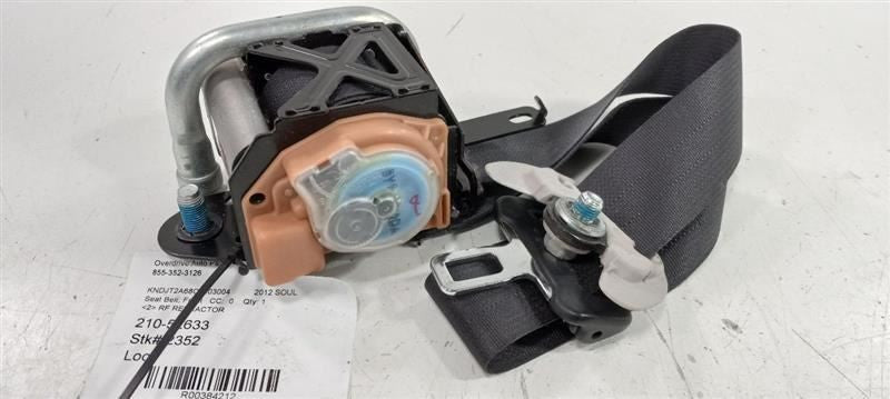 Seat Belt Passenger Right Front Seat  Strap Retractor Fits 12-13 Kia S