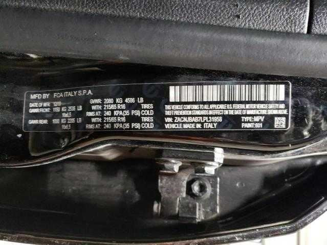 Jeep Renegade Dash Air Vent Center Middle   2021 2020 2019