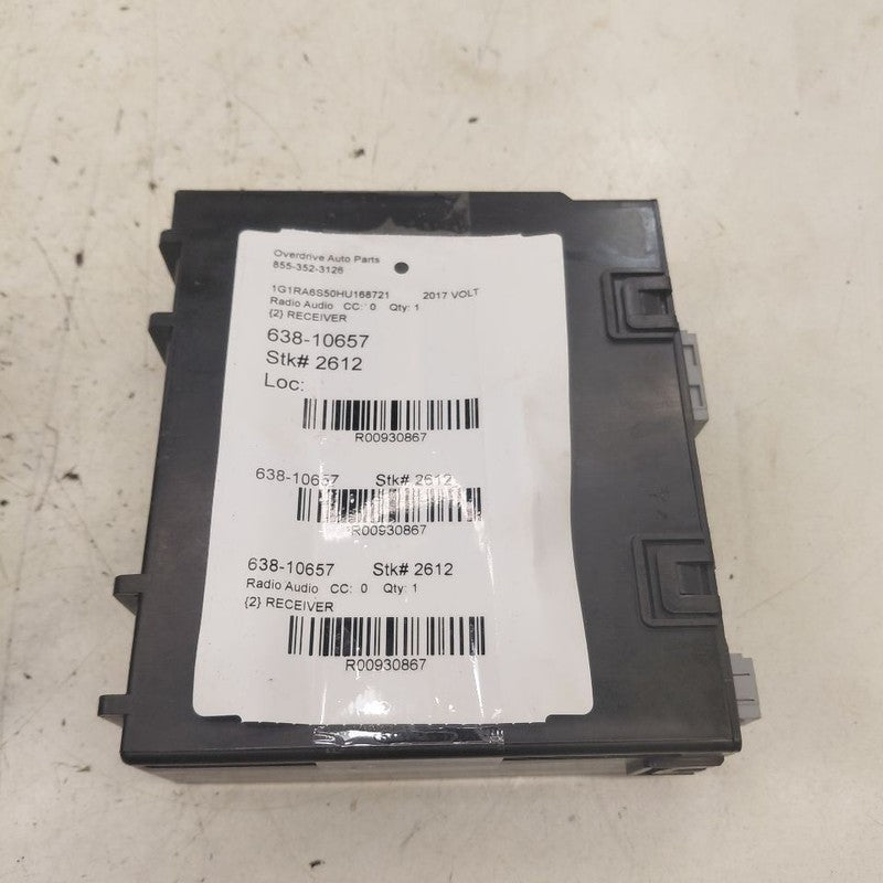 Audio Equipment Radio Receiver ID 84361175 Fits 17-21 Chevy Camaro