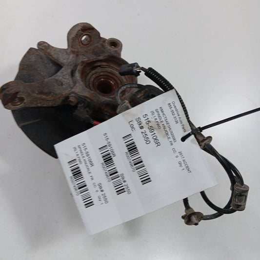 Passenger Right Front Spindle Knuckle Bearing Hub ABS 12-17 Hyundai Accent